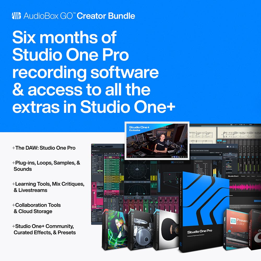 Presonus AudioBox GO Creator Bundle