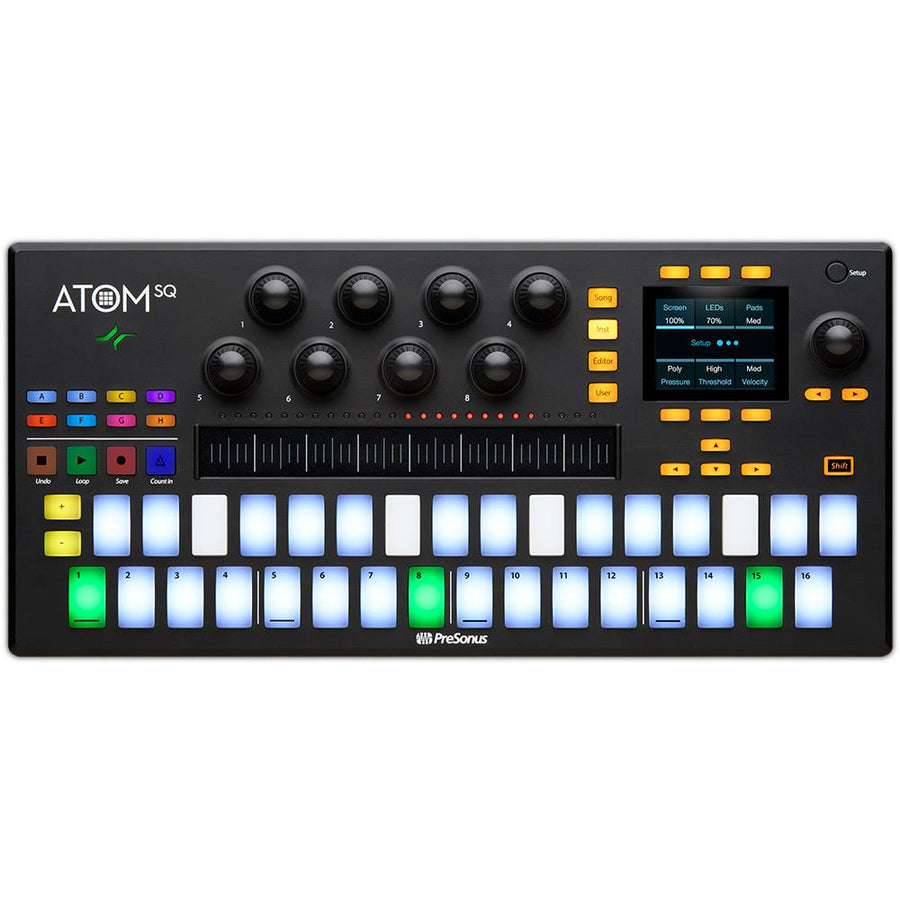 Presonus ATOM SQ Hybrid MIDI Keyboard / Pad Performance and Production Controller