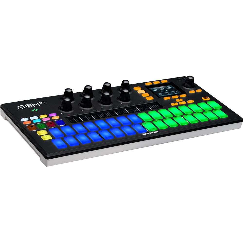 Presonus ATOM SQ Hybrid MIDI Keyboard / Pad Performance and Production