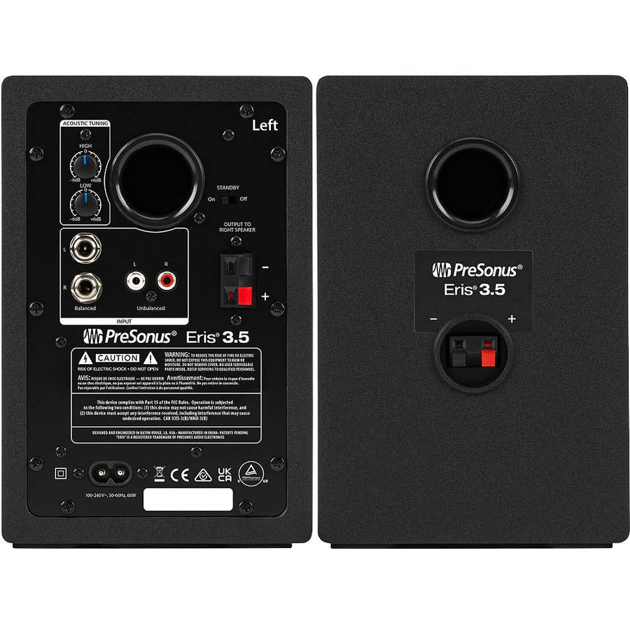 PreSonus Eris 3.5 2ND GEN 3.5 inch Active Media Reference Monitors (PAIR)