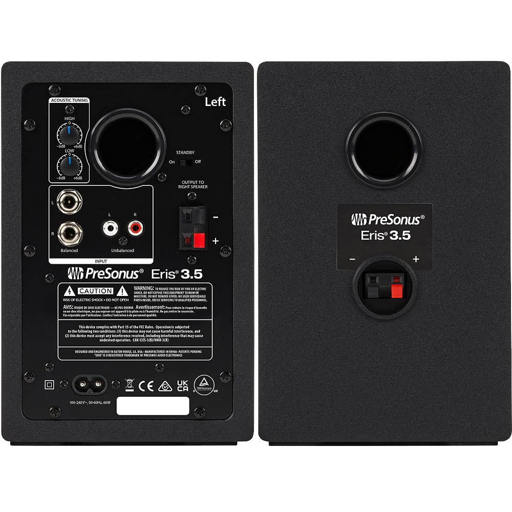 PreSonus Eris 3.5 2ND GEN 3.5 inch Active Media Reference Monitors (PAIR)