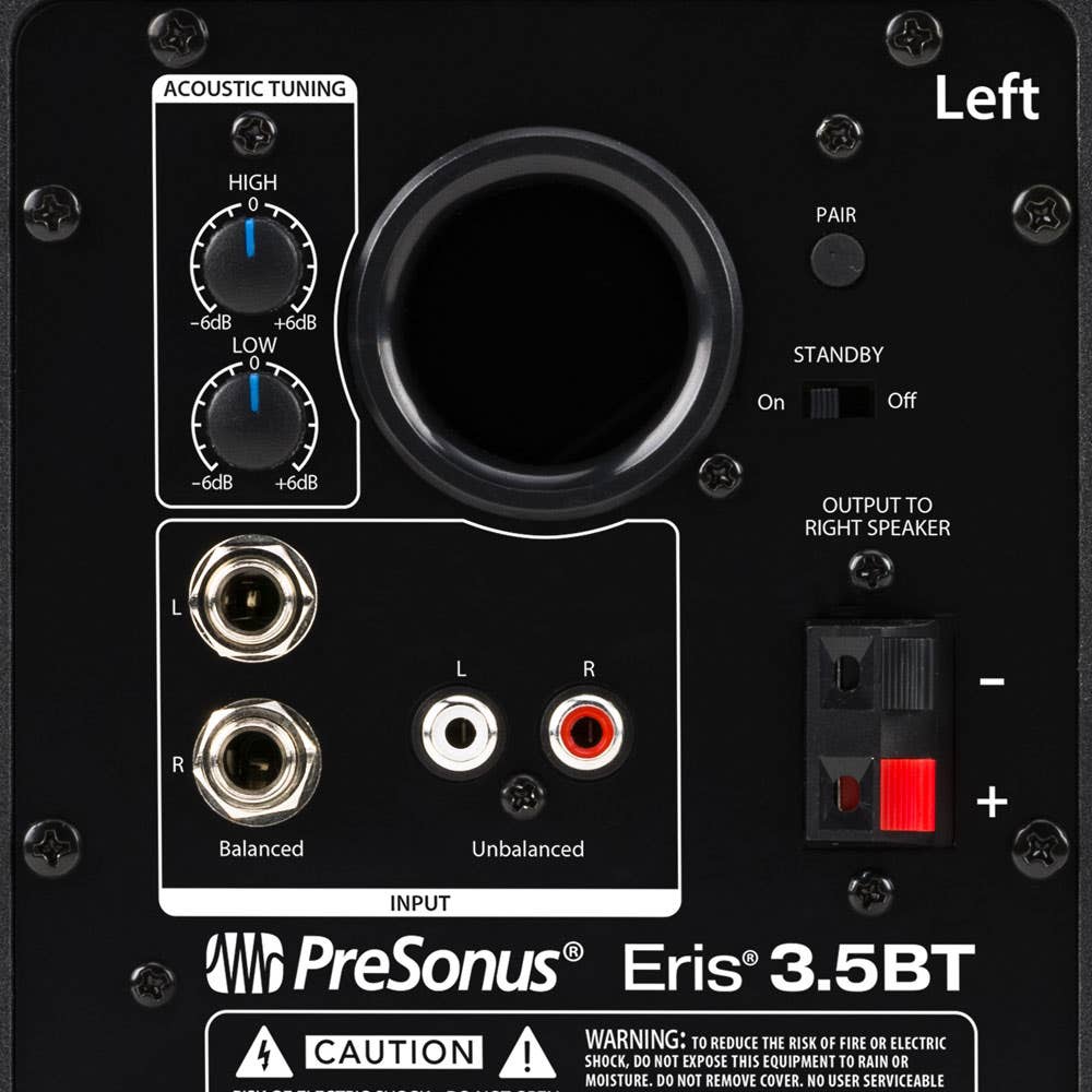 PreSonus Eris 3.5BT 2ND GEN 3.5 inch Bluetooth Active Media Monitors (