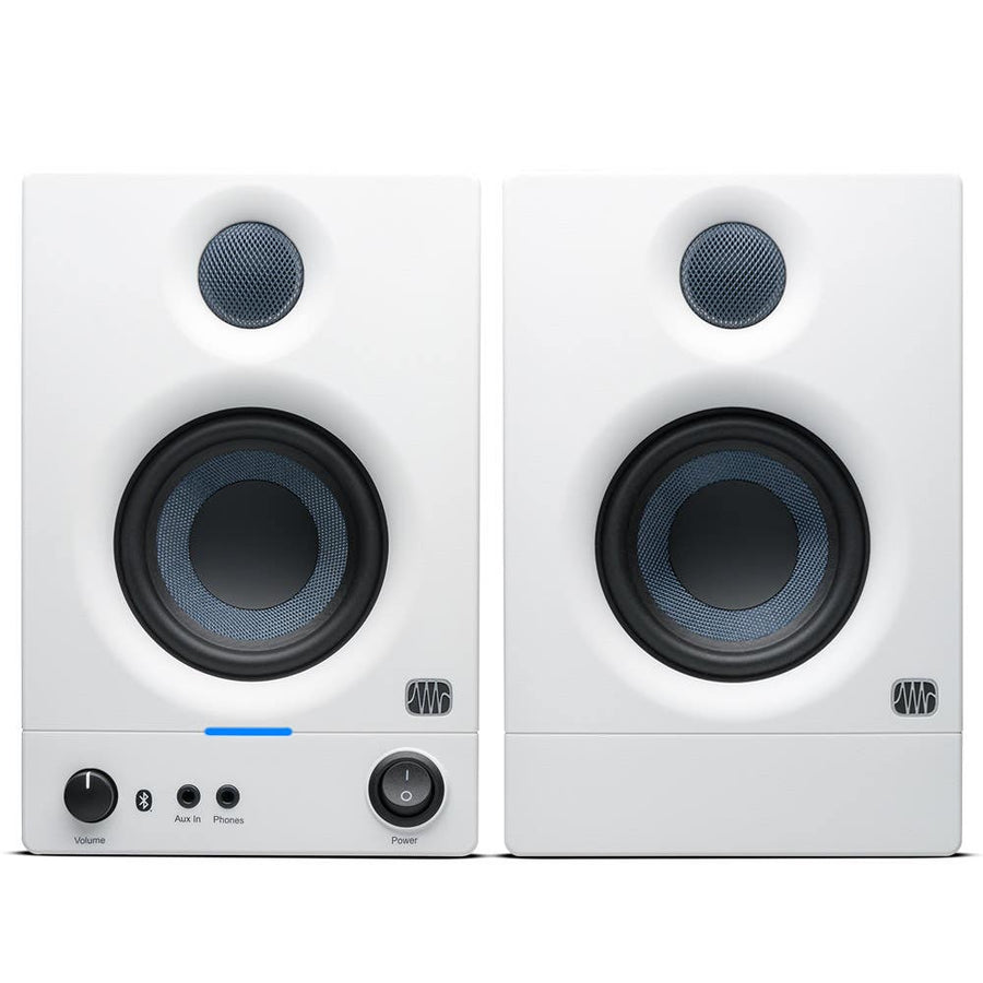 PreSonus Eris 3.5BT WHITE 2ND GEN 3.5 inch Bluetooth Active Media Monitors (PAIR)
