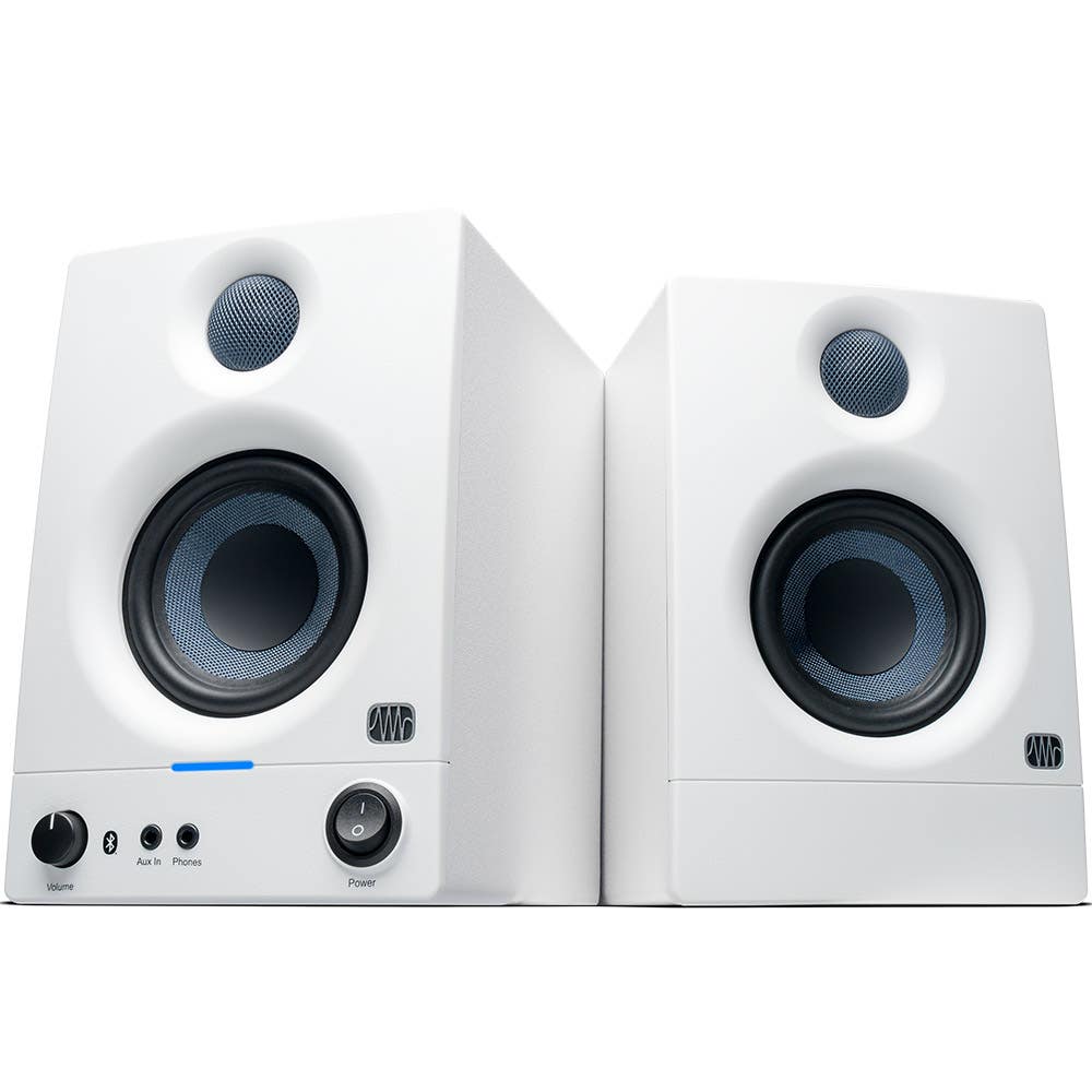 PreSonus Eris 3.5BT WHITE 2ND GEN 3.5 inch Bluetooth Active Media Monitors (PAIR)
