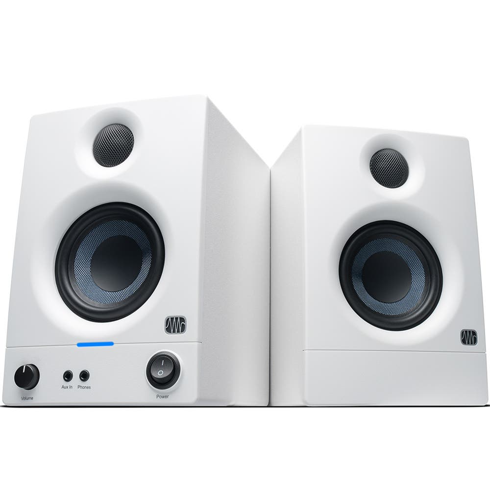 PreSonus Eris 3.5 WHITE 2ND GEN 3.5 inch Active Media Reference Monitors (PAIR)