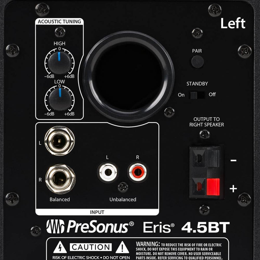 PreSonus Eris 4.5BT 2ND GEN 4.5 inch Bluetooth Active Media Monitors (PAIR)