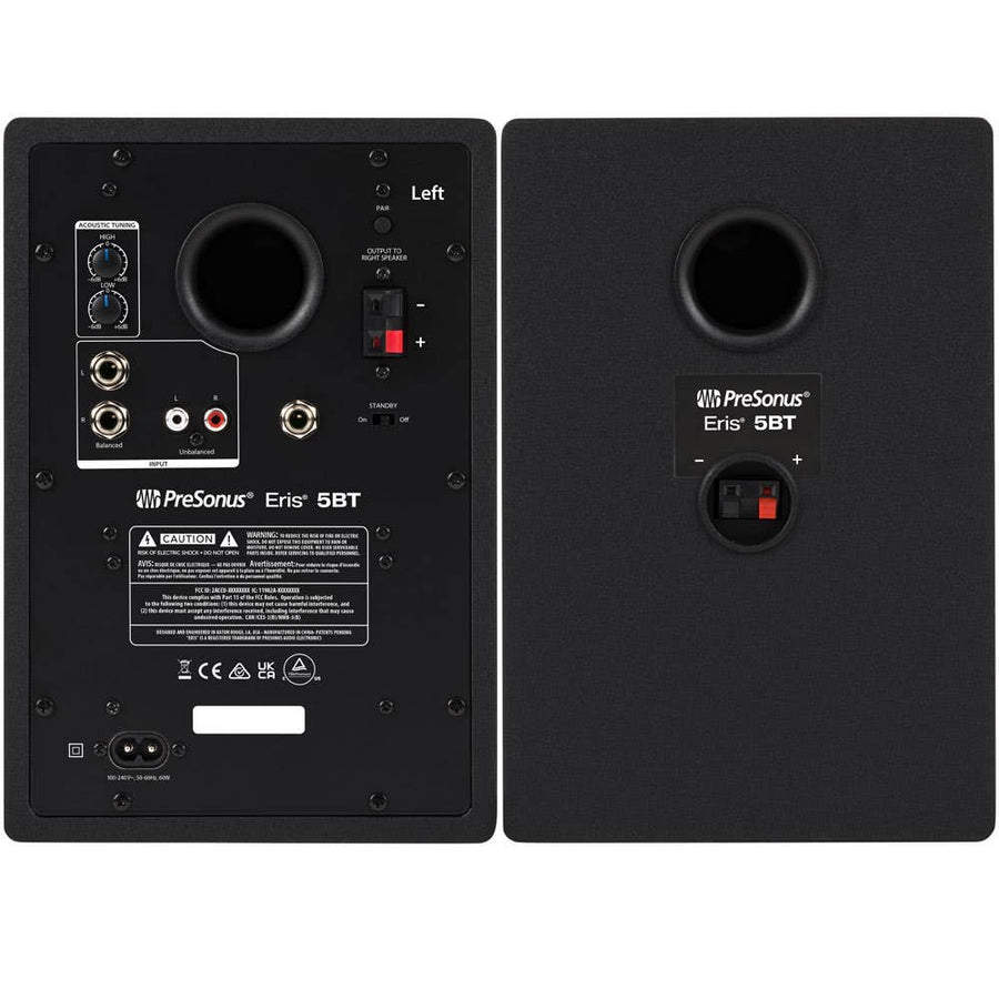 PreSonus Eris 5BT 2ND GEN 5 inch Bluetooth Active Media Monitors (PAIR)