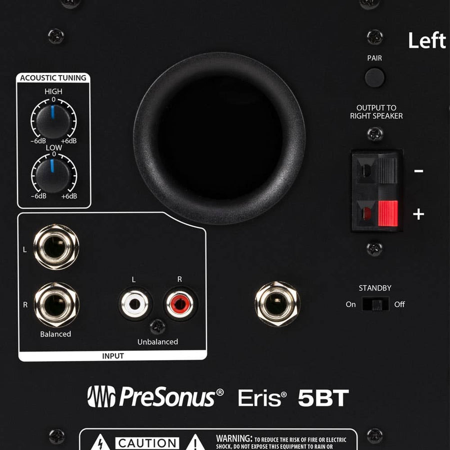 PreSonus Eris 5BT 2ND GEN 5 inch Bluetooth Active Media Monitors (PAIR)