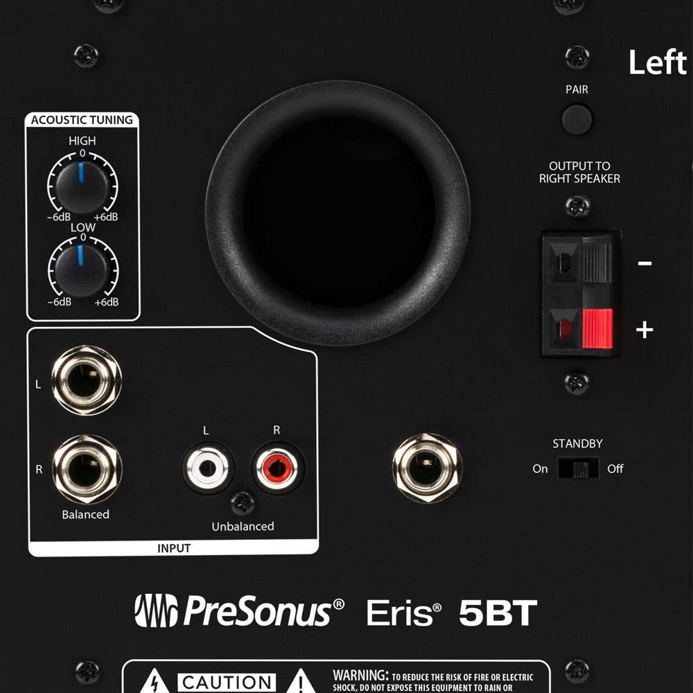 PreSonus Eris 5BT 2ND GEN 5 inch Bluetooth Active Media Monitors (PAIR)