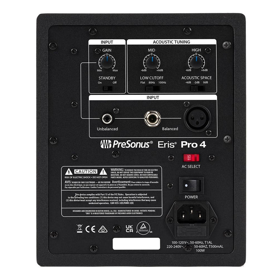Presonus Eris PRO 4 Active 4" Coax Studio Monitor (Single)