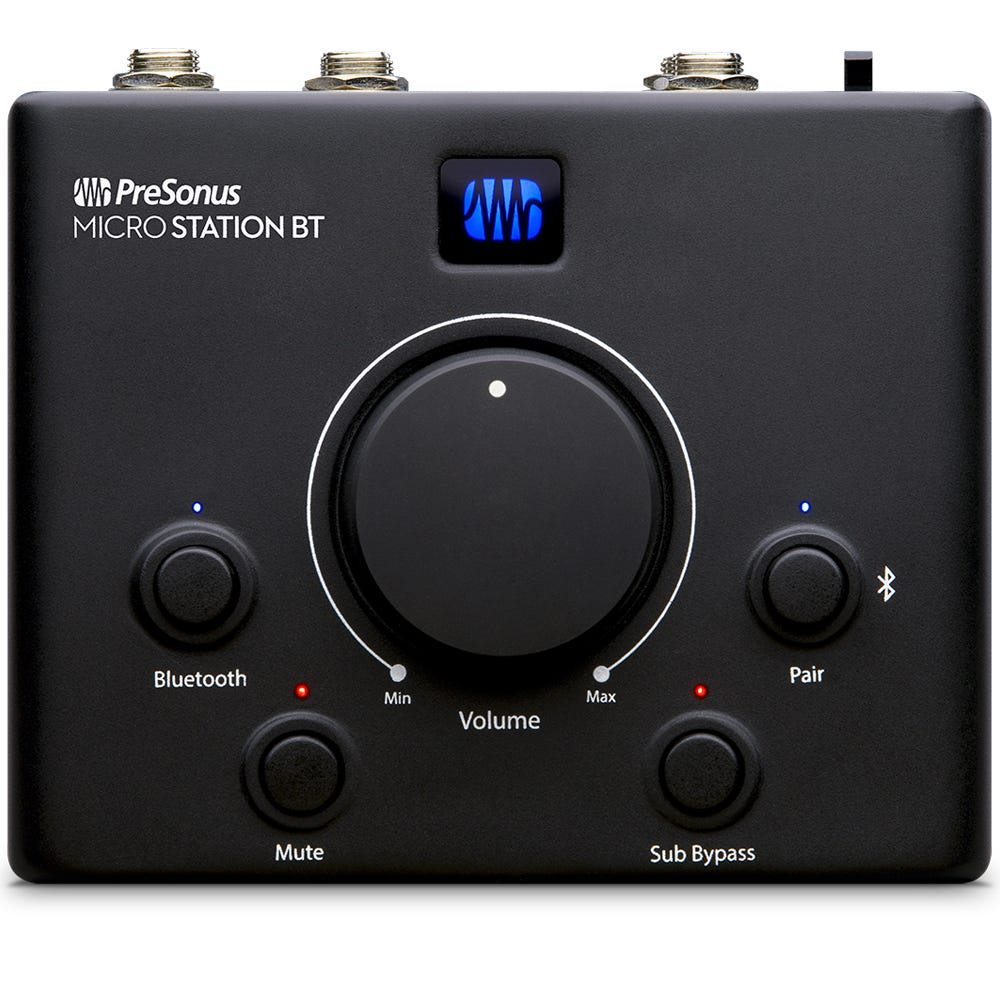 Presonus MicroStation BT Monitor Controller w/Bluetooth