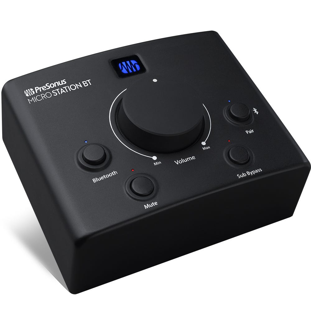 Presonus MicroStation BT Monitor Controller w/Bluetooth