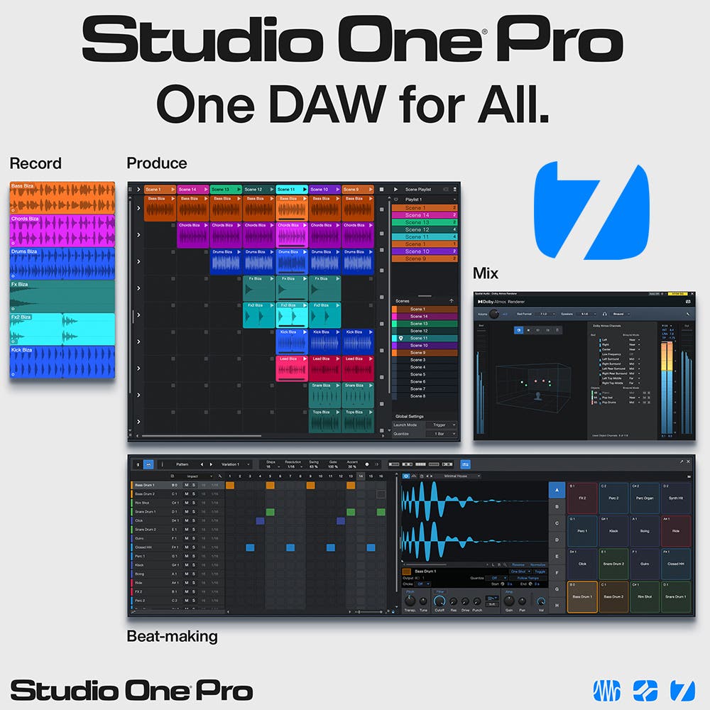 Presonus Studio One Pro 7 With 12M Pro+