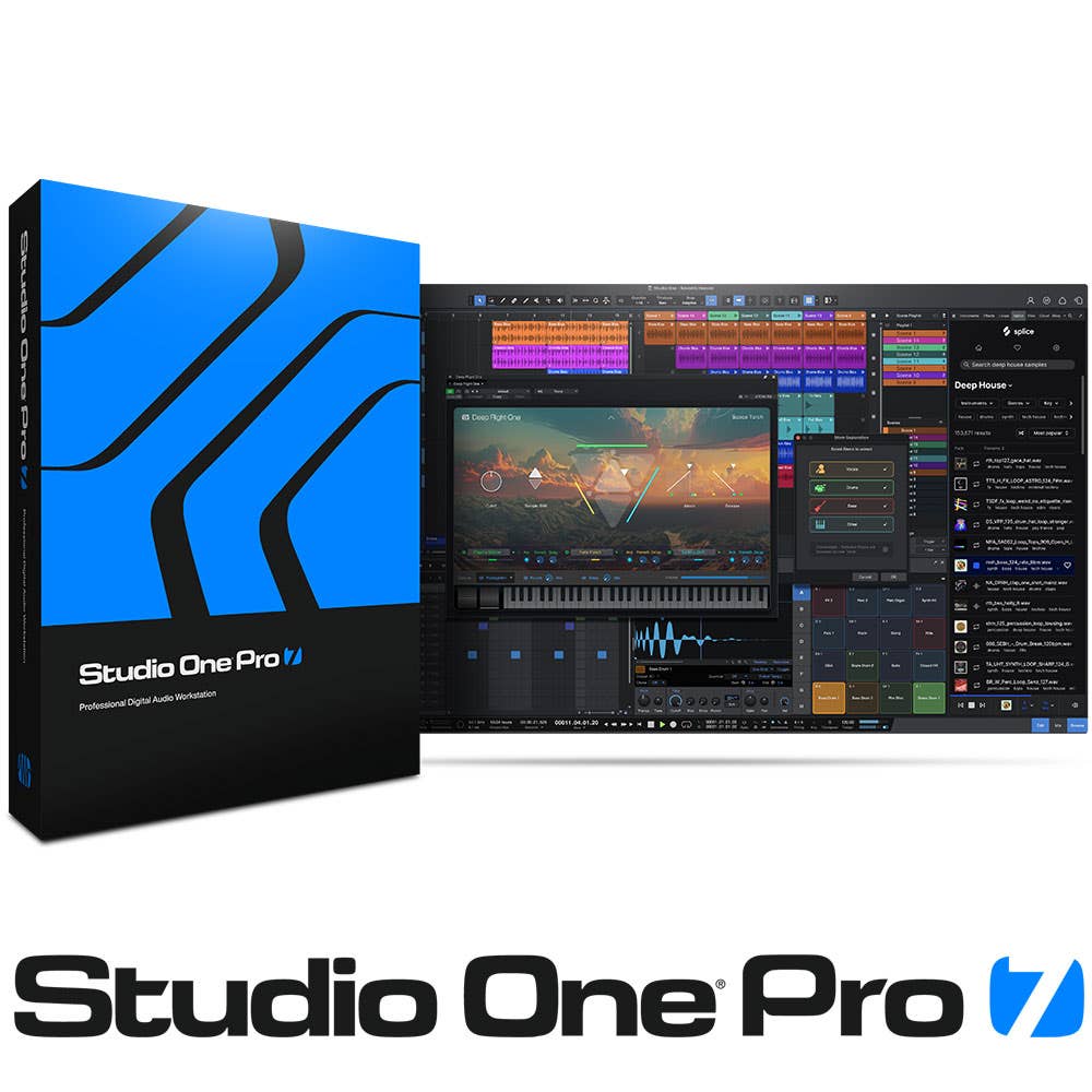 Presonus Studio One Pro 7 With 12M Pro+