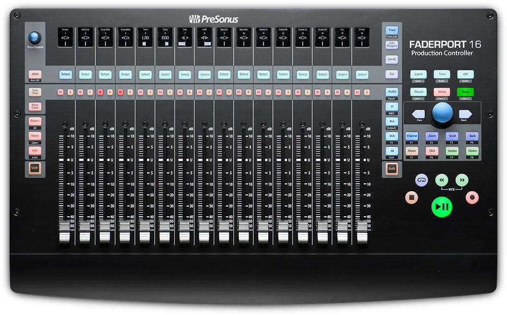 Presonus Faderport 16 DAW / Mix Production Controller