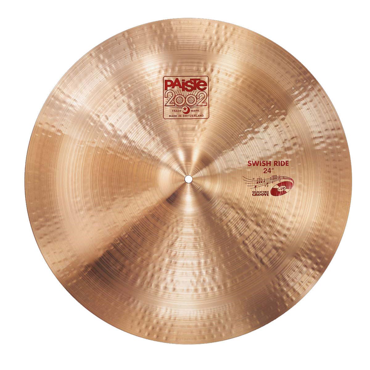 Paiste 24" 2002 Swish Ride - John Robinson "Signature Groove"