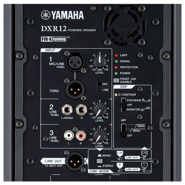 Yamaha DXR12 MKII 12" Powered Loudspeaker