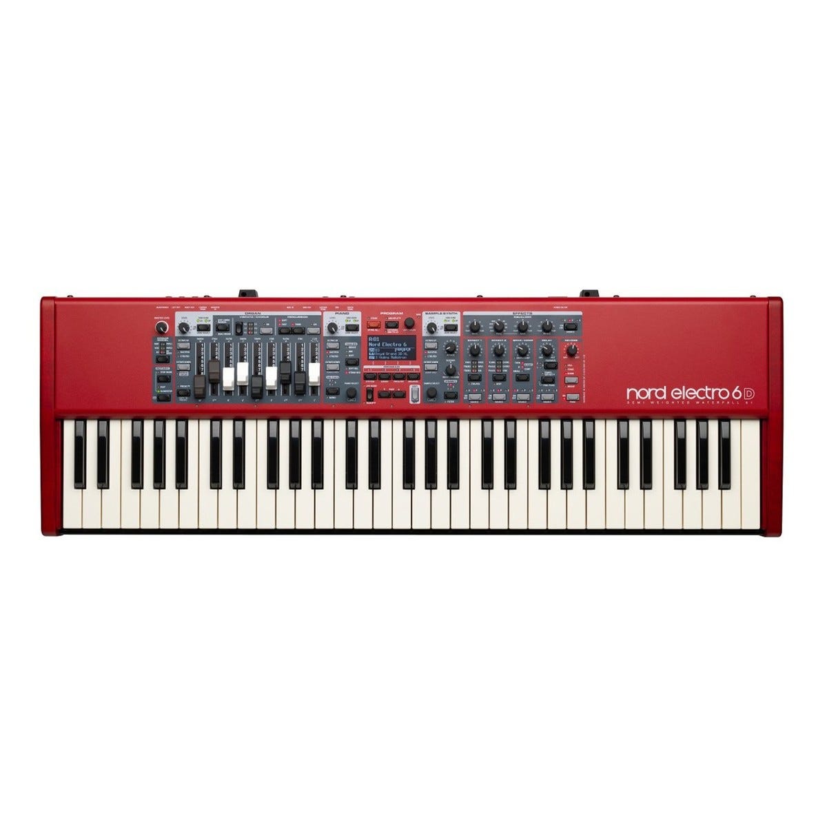 Nord Electro 6D 61-Key Semi-Weighted Waterfall Keyboard
