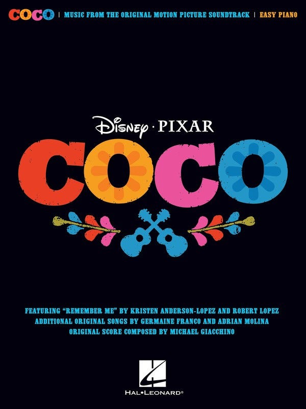 Coco Movie Sountrack - Easy Piano / Lopez (HAL LEONARD)