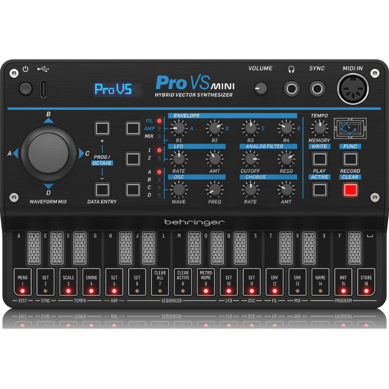 Behringer PRO-VS MINI 4-Voice Hybrid Synth