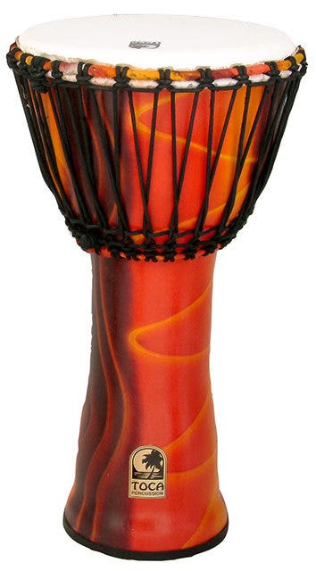 Toca Freestyle Rope Tuned 12’’ Djembe - Fiesta