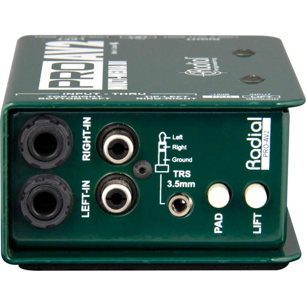 Radial Pro-AV2 Stereo Multimedia DI Box