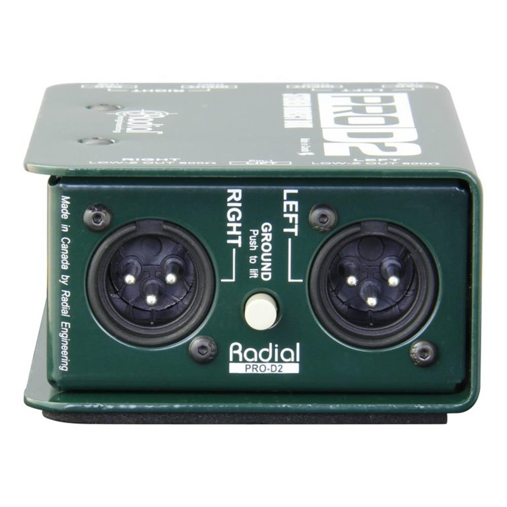 Radial PRO D2 Stereo Passive 2ch DI Box