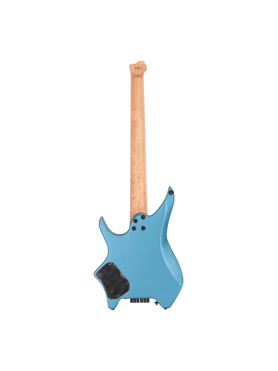 HILS HN3 Headless Electric Guitar - Satin Metallic Electric Blue