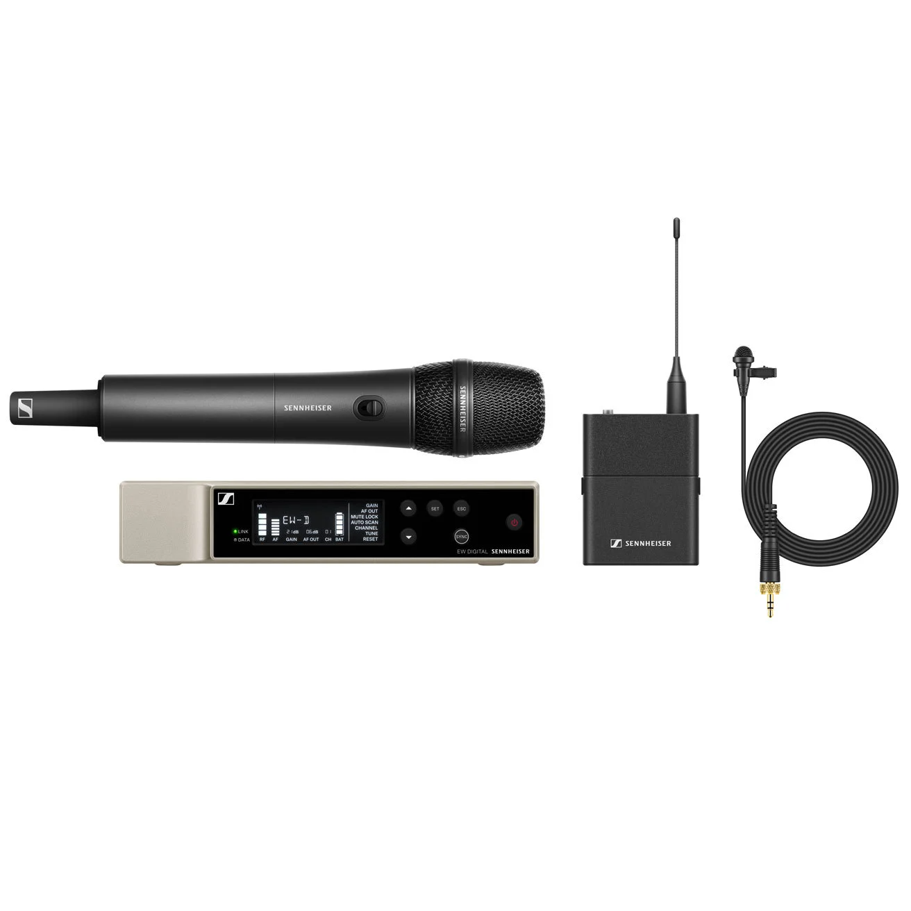 Sennheiser Evolution Wireless EW-D Me2/835-S Lavalier/Handheld Combo Set (Y1-3)
