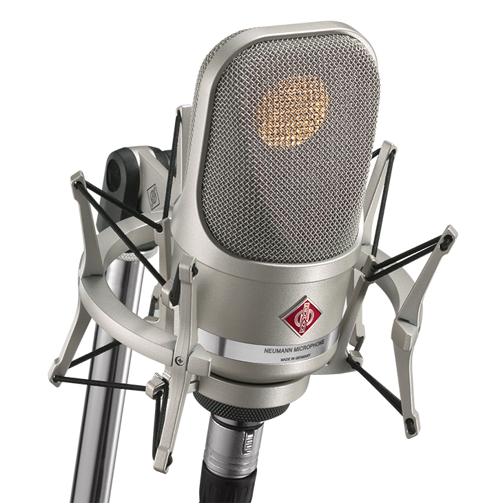 Neumann TLM107 Condenser Microphone Studio Set - Nickel