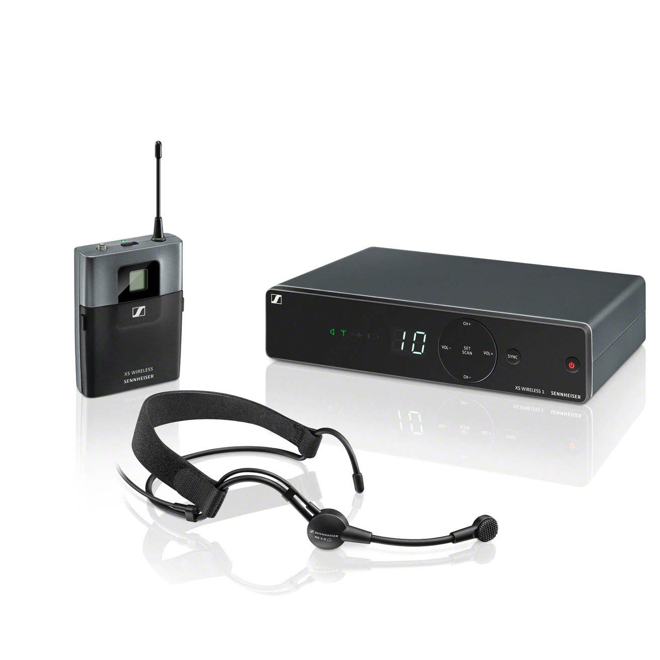 Sennheiser XSW 1-ME3-A Wireless Headset Microphone System