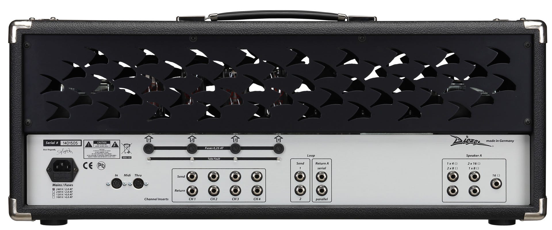 Diezel VH4 100w Guitar Amp Head