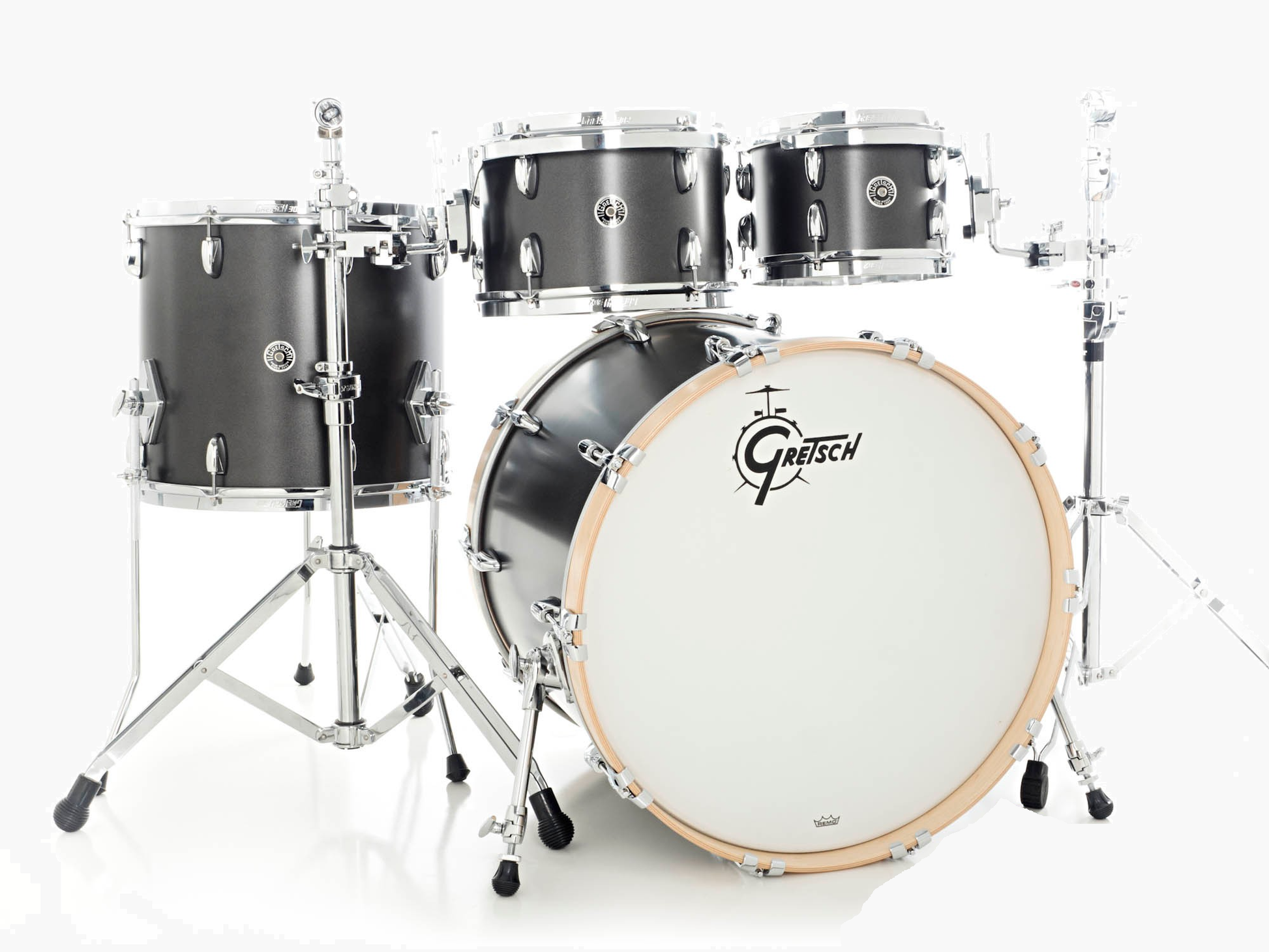 Gretsch Drums Brooklyn Series 4pc Drum Kit - Shell Pack - Ice Blue Metallic