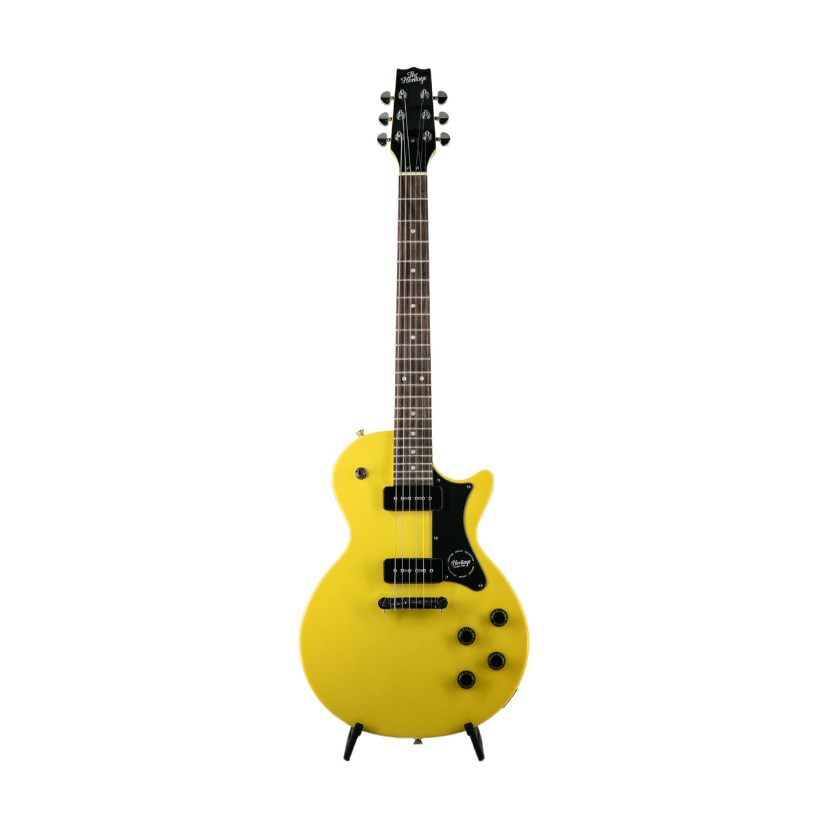 Heritage Ascent Collection H-137 P90 Electric Guitar - Marigold Yellow