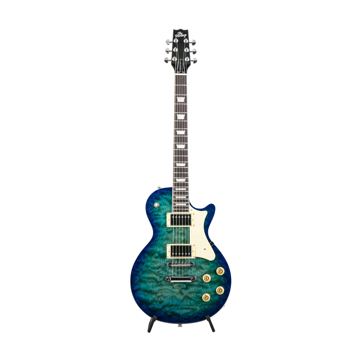Heritage Ascent+ Collection H-150 Electric Guitar - Lake Blue Burst