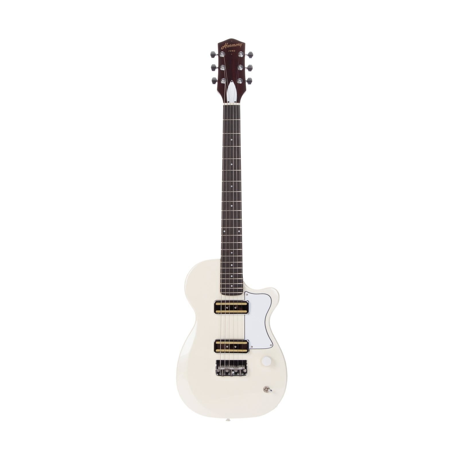 Harmony Juno Electric Guitar w/MONO Bag - Pearl White