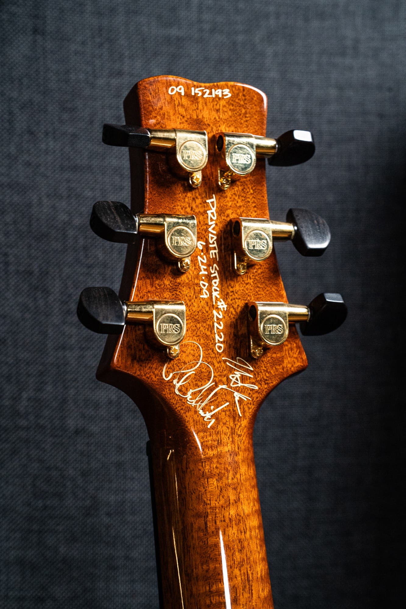 PRS 2009 Private Stock #2220 Santana Signature - Pre-Owned (s/no. 09 152193)