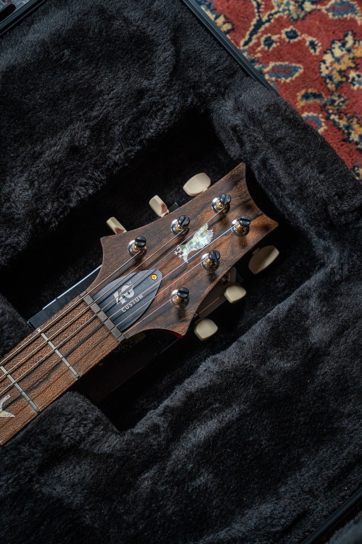 Paul Reed Smith (PRS) 40th Anniversary Custom 24-08 Semi Hollow Limited Edition - Charcoal Cherry Burst