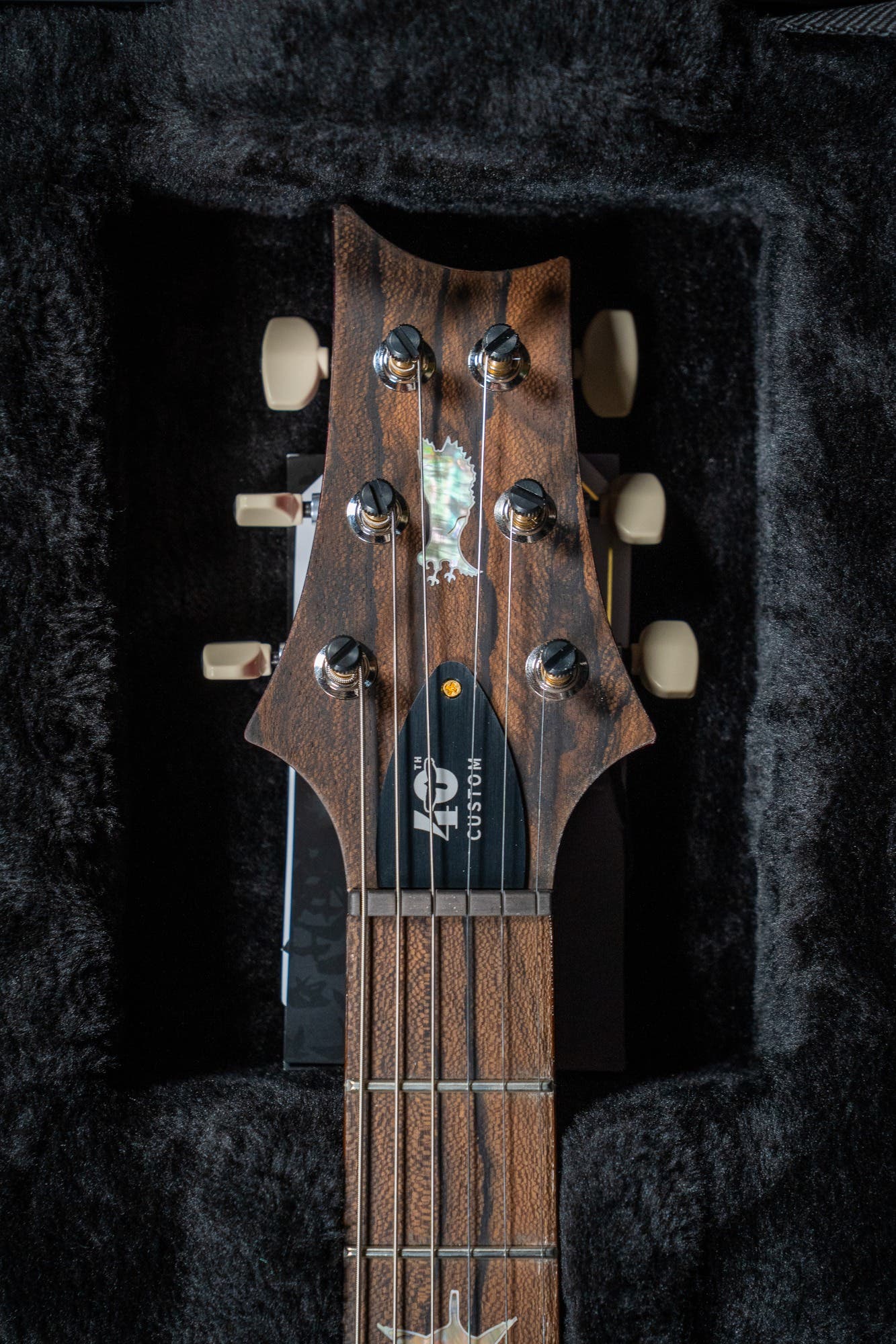 Paul Reed Smith (PRS) 40th Anniversary Custom 24-08 Semi Hollow Limited Edition - Charcoal Cherry Burst