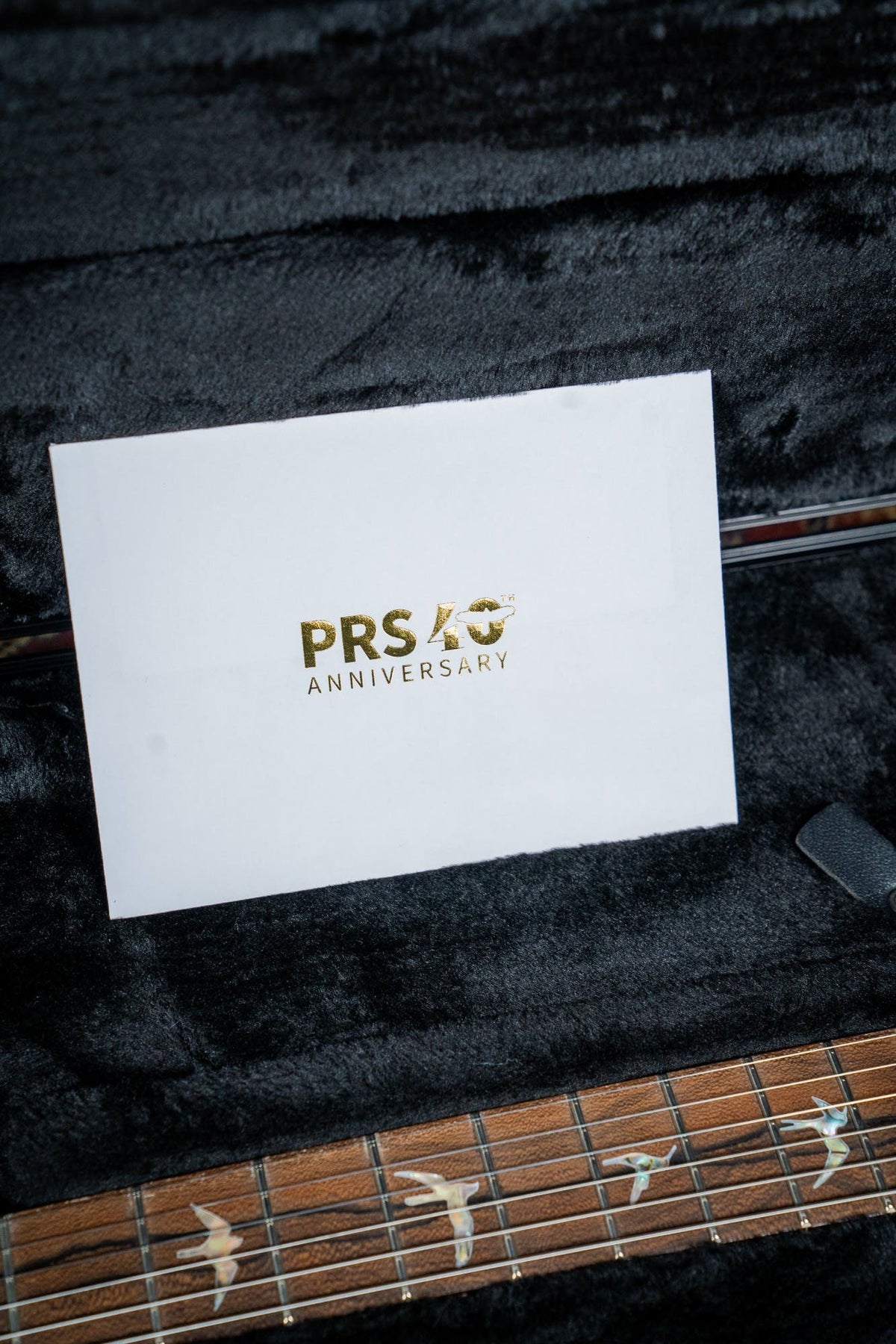 Paul Reed Smith (PRS) 40th Anniversary Custom 24-08 Semi Hollow Limited Edition - Charcoal Cherry Burst