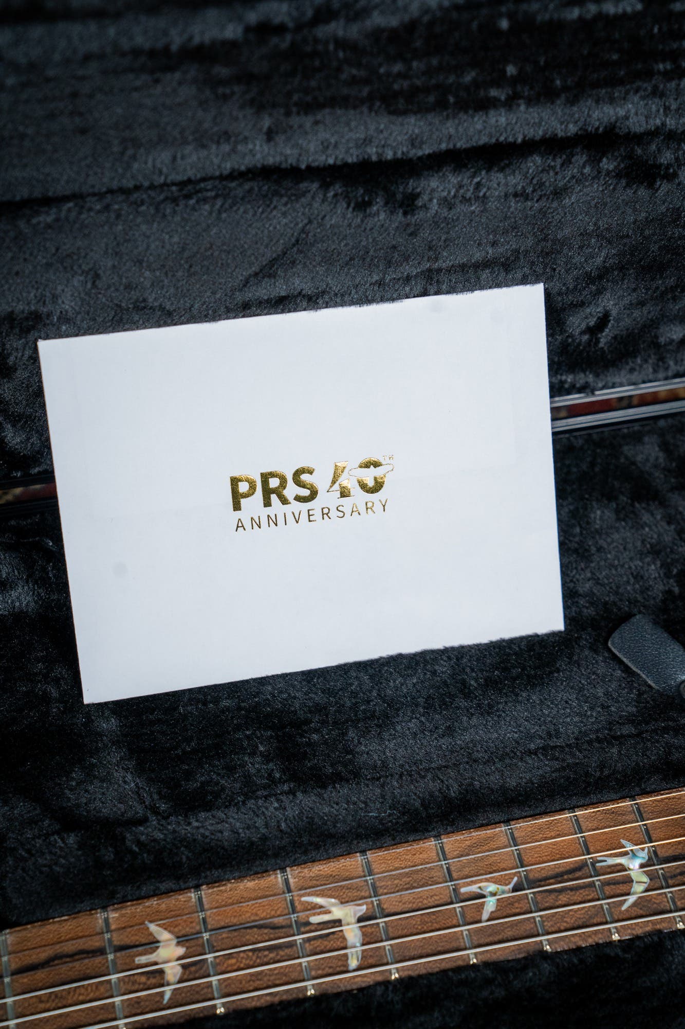 Paul Reed Smith (PRS) 40th Anniversary Custom 24-08 Semi Hollow Limited Edition - Charcoal Cherry Burst