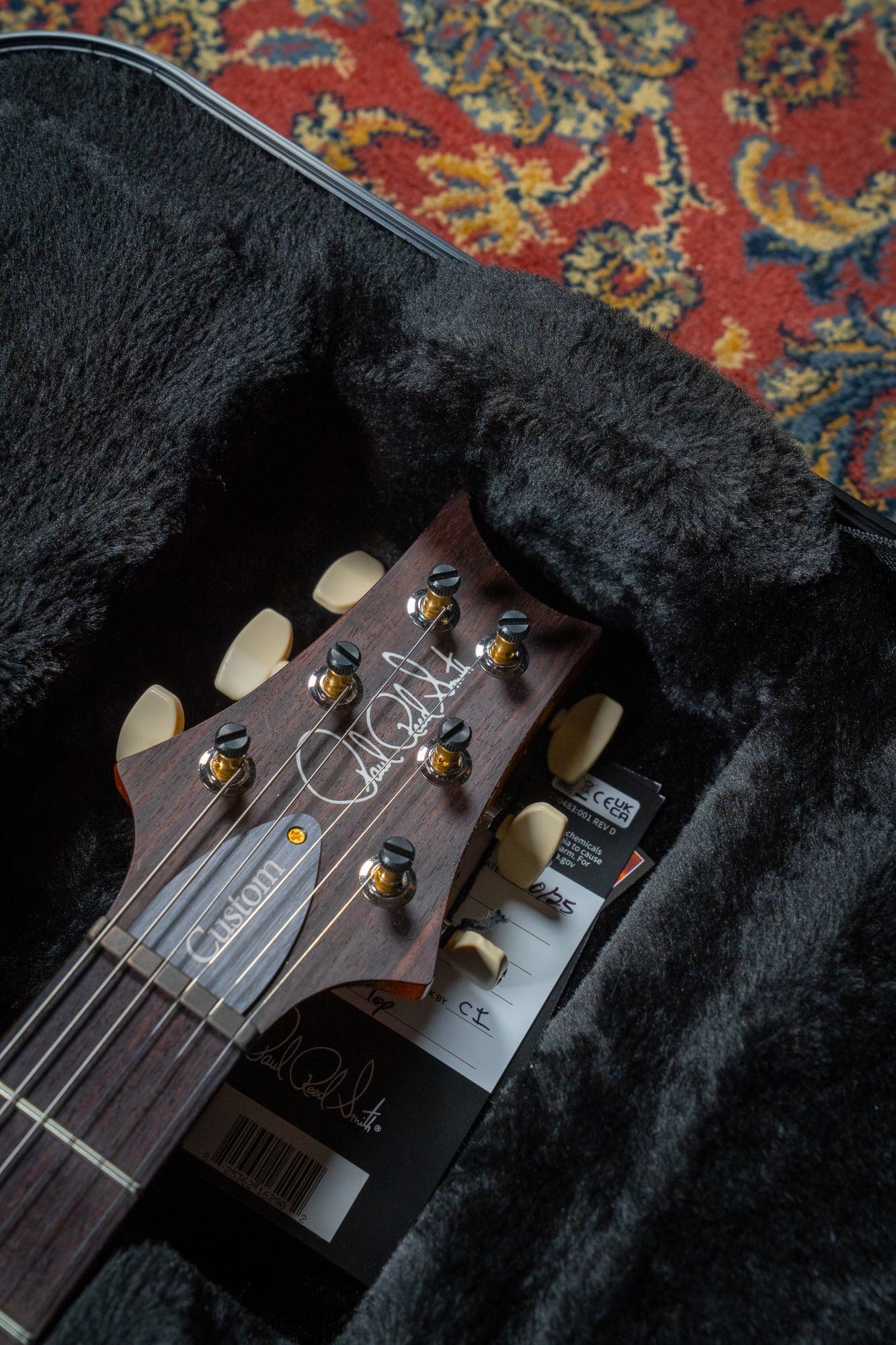 Paul Reed Smith (PRS) Custom 24 w/Pattern Thin Neck - Yellow Tiger - 10 Top