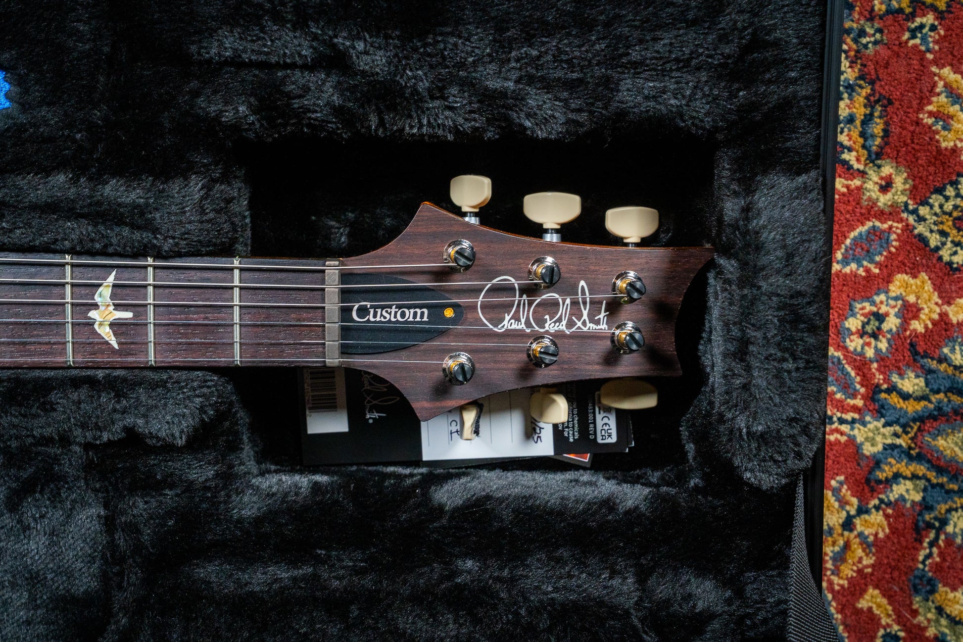 Paul Reed Smith (PRS) Custom 24 w/Pattern Thin Neck - Yellow Tiger - 10 Top