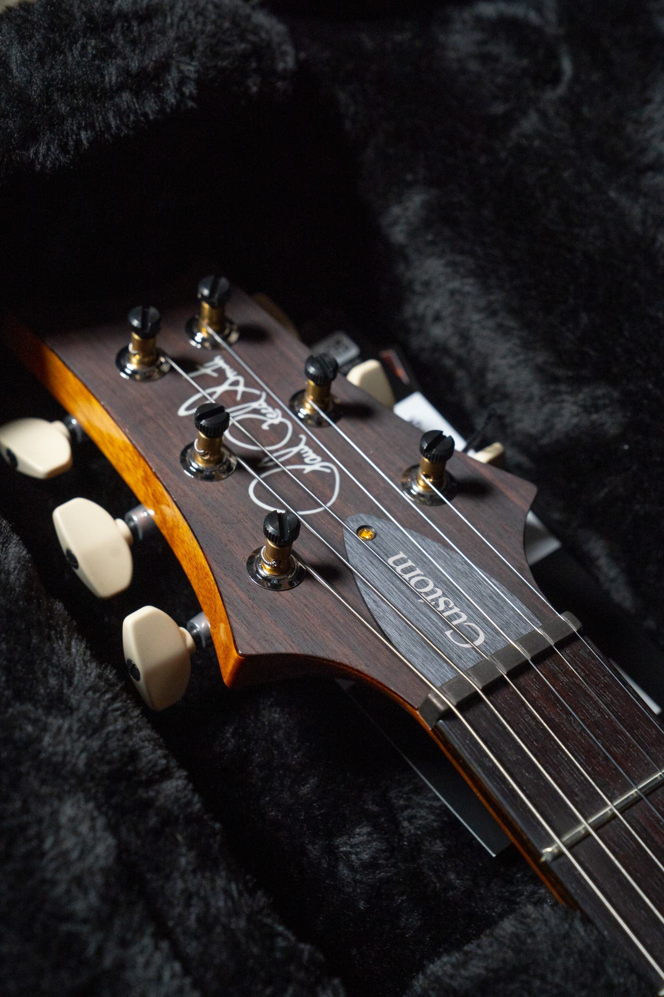 Paul Reed Smith (PRS) Custom 24 w/Pattern Thin Neck - Yellow Tiger - 10 Top