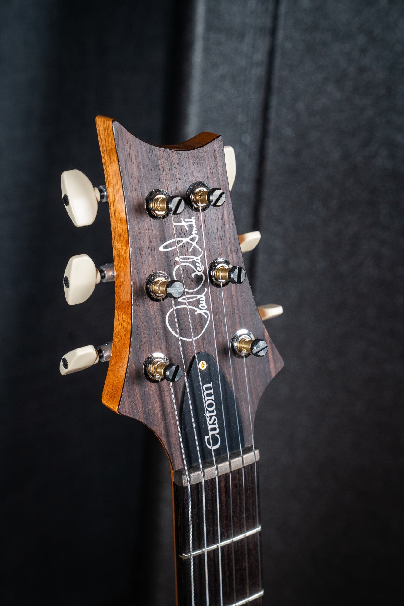 Paul Reed Smith (PRS) Custom 24 w/Pattern Thin Neck - Yellow Tiger - 10 Top