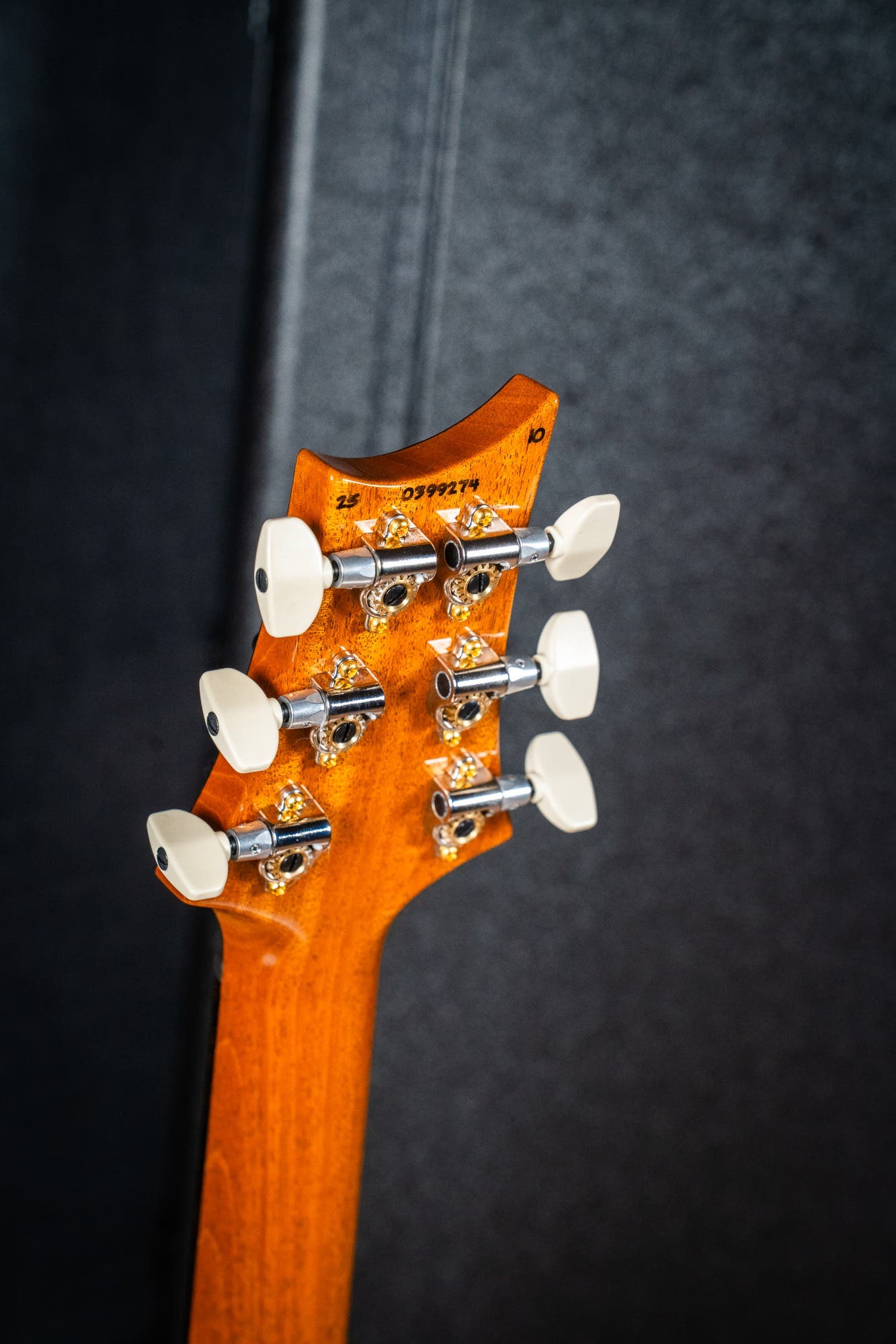 Paul Reed Smith (PRS) Custom 24 w/Pattern Thin Neck - Yellow Tiger - 10 Top