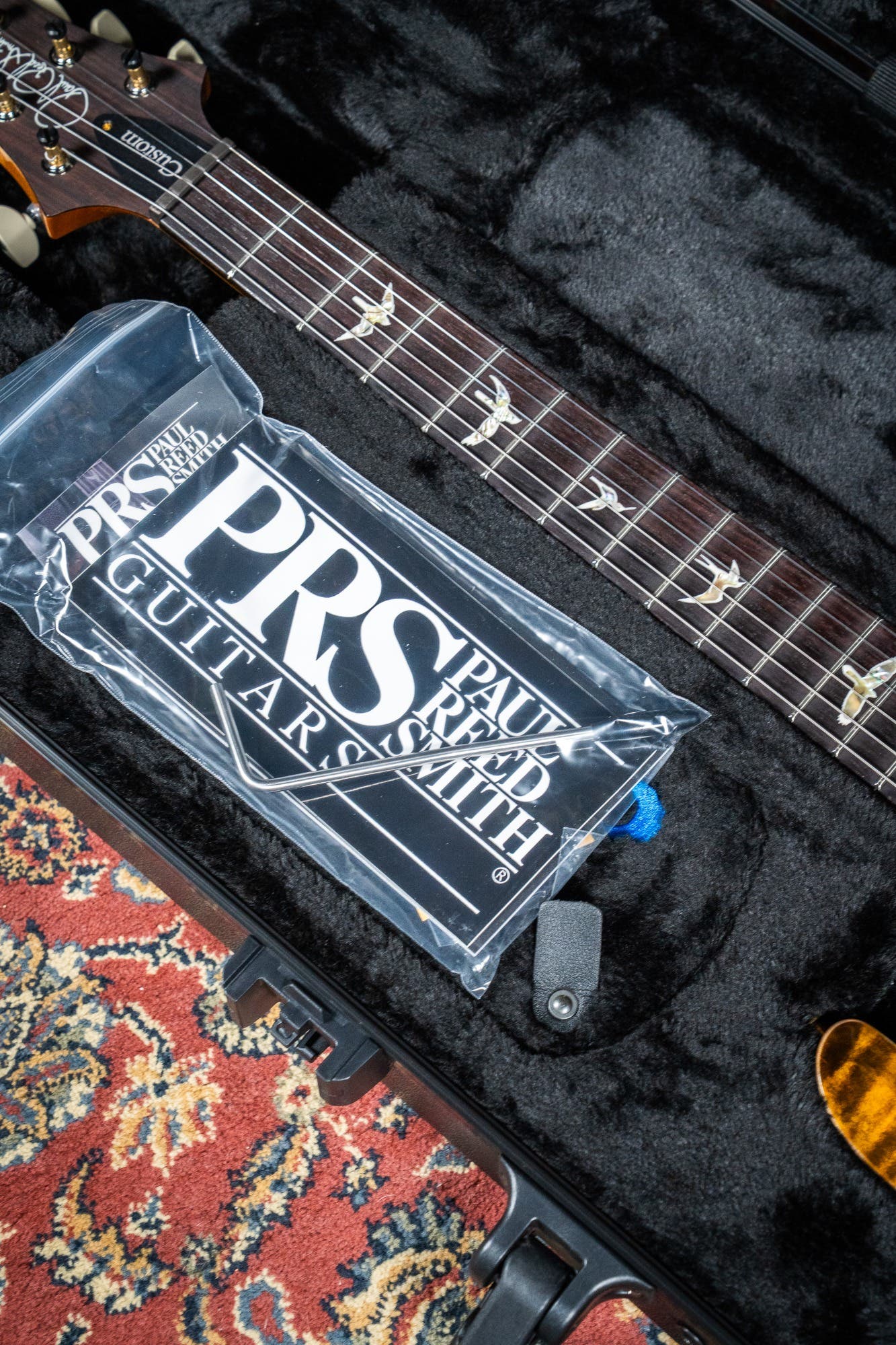 Paul Reed Smith (PRS) Custom 24 w/Pattern Thin Neck - Yellow Tiger - 10 Top