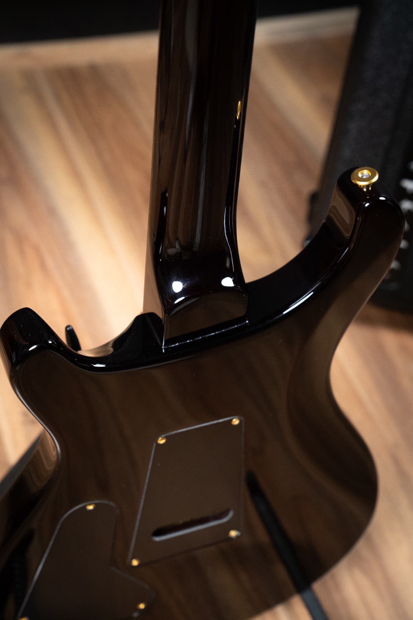 Paul Reed Smith (PRS) Custom 24 w/Pattern Thin Neck - Black Gold Burst - 10 Top