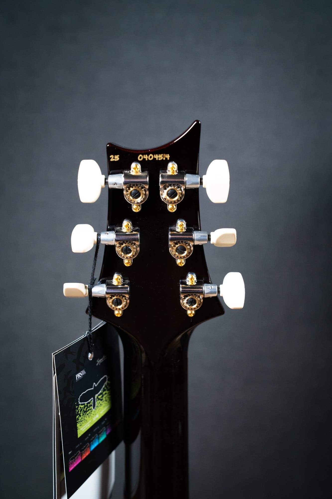 Paul Reed Smith (PRS) Custom 24 w/Pattern Thin Neck - Black Gold Burst - 10 Top