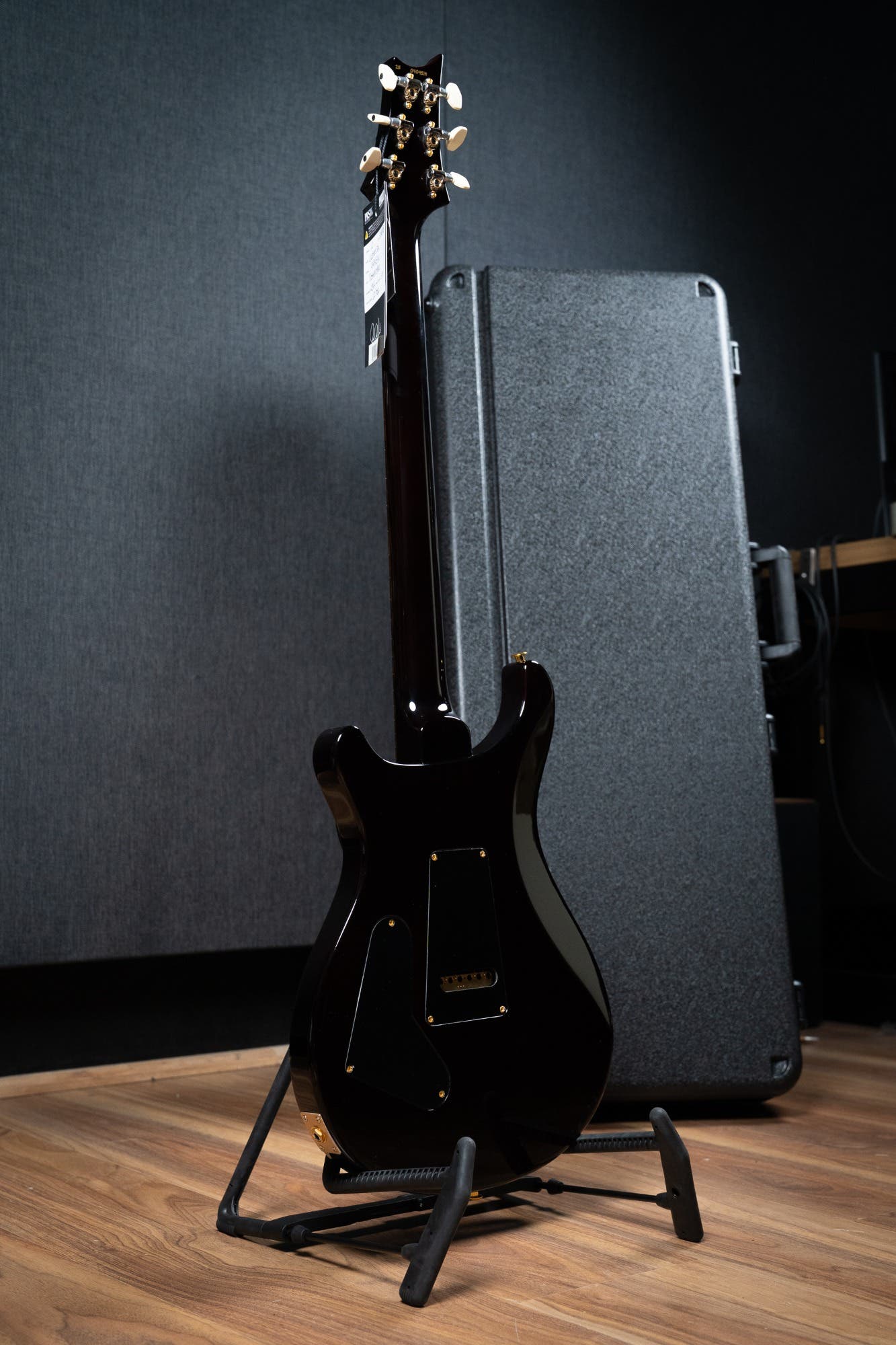 Paul Reed Smith (PRS) Custom 24 w/Pattern Thin Neck - Black Gold Burst - 10 Top